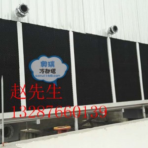 河南高溫?zé)o填料冷卻塔無動力節(jié)能噴霧式方形低噪冷卻塔廠家