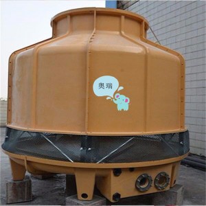 青島圓形節(jié)能?chē)婌F式工業(yè)型冷卻塔