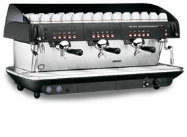 FAEMA E91三頭手控意式咖啡機意大利飛曲FAEMA商用咖啡機
