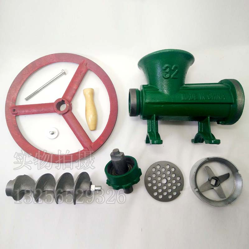 32號大型商用電動(dòng)絞雞骨架糍粑打辣椒灌腸絞肉機(jī)