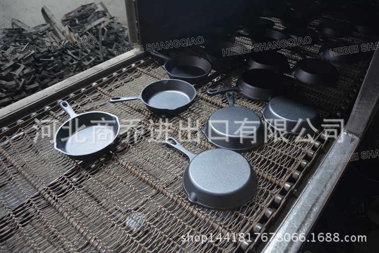 琺瑯鑄鐵烤盤鑄鐵搪瓷燒烤盤兩用燒烤盤加厚出口工廠直銷批發(fā)定制