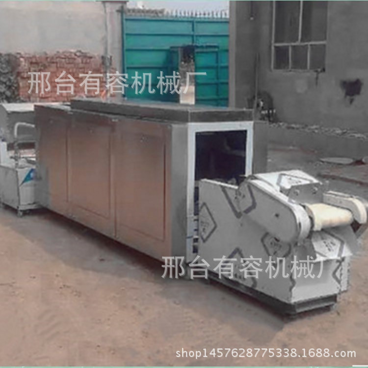 Yr-780型自動(dòng)上料流水線烙餅機(jī) 自動(dòng)控溫烙餅機(jī) 商用流水線烙餅機(jī)