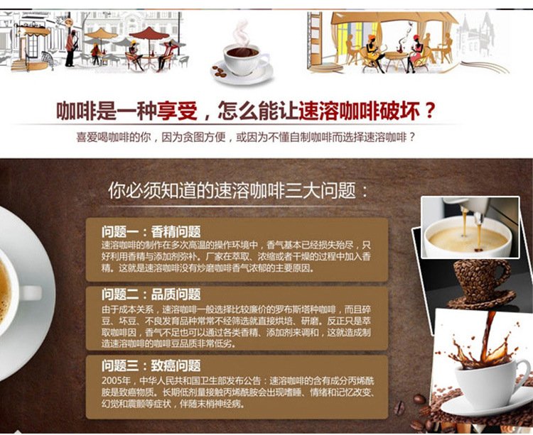 電控咖啡豆研磨機 商用磨豆機 佛山廠家批發(fā)大容量磨豆機LD-900B