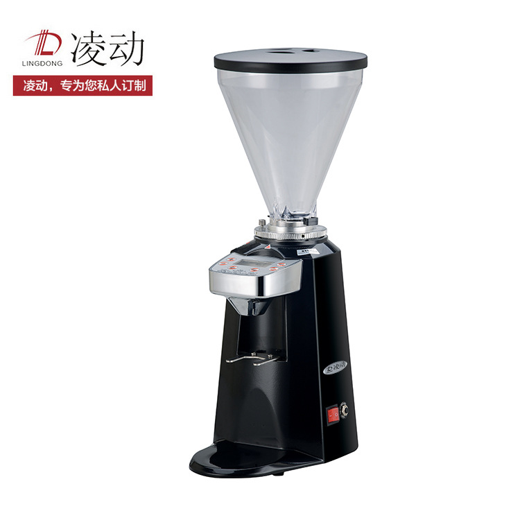電控咖啡豆研磨機 商用磨豆機 佛山廠家批發(fā)大容量磨豆機LD-900B