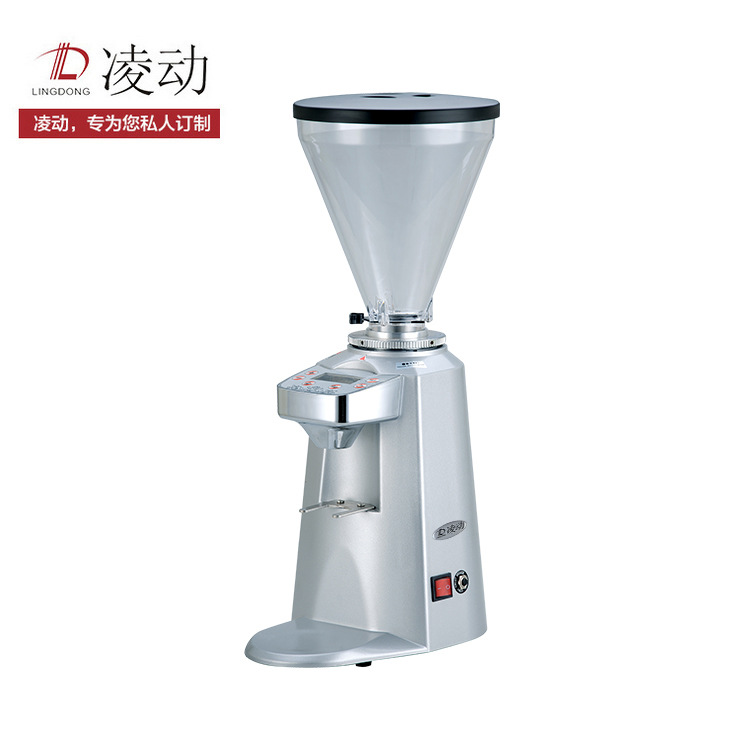 電控咖啡豆研磨機 商用磨豆機 佛山廠家批發(fā)大容量磨豆機LD-900B