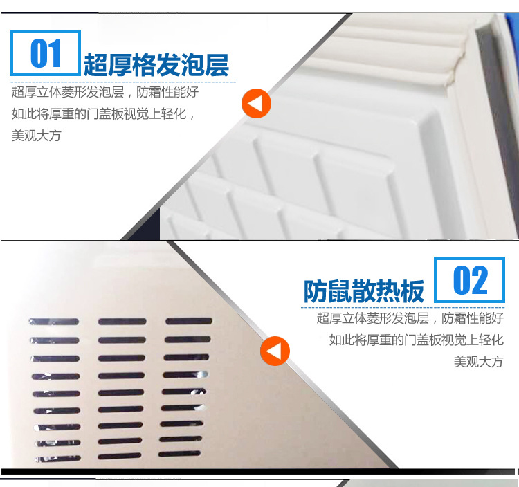 批發新容聲冰柜BD/BC-788冷藏冷凍柜商用大冰柜2016新款臥式冰柜
