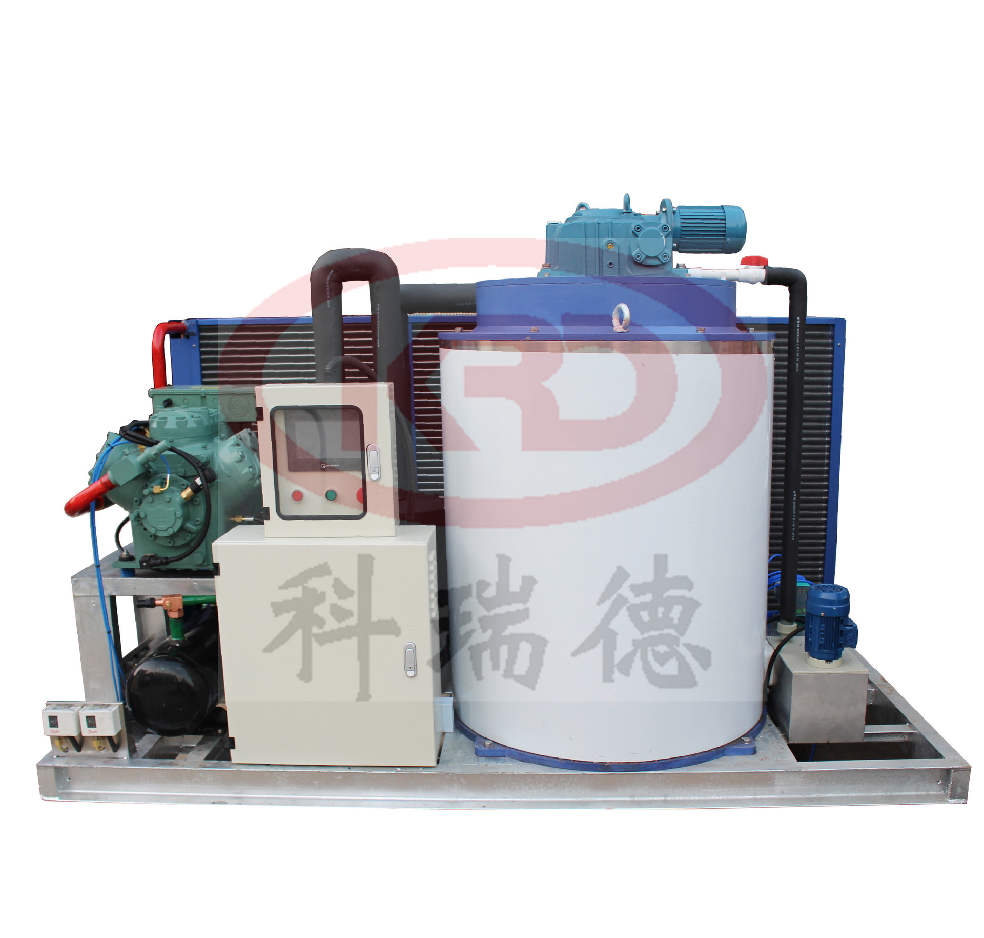 日產(chǎn)10噸片冰機 科瑞德片冰機 工業(yè)制冰機 工業(yè)片冰機