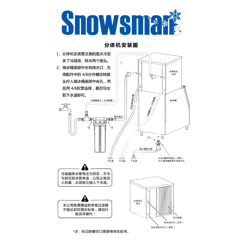 供應(yīng)350KG雪人制冰機(jī)SD-750 商用制冰機(jī) 酒吧制冰機(jī) 方塊冰制冰機(jī)