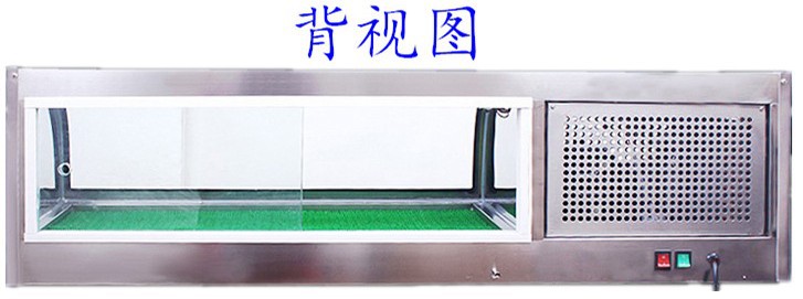 廠家直銷(xiāo)1.2米壽司柜展示柜商用單層日式壽司展示柜冷藏柜保鮮
