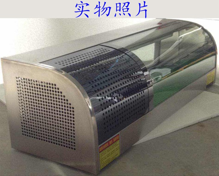 廠家直銷(xiāo)1.2米壽司柜展示柜商用單層日式壽司展示柜冷藏柜保鮮
