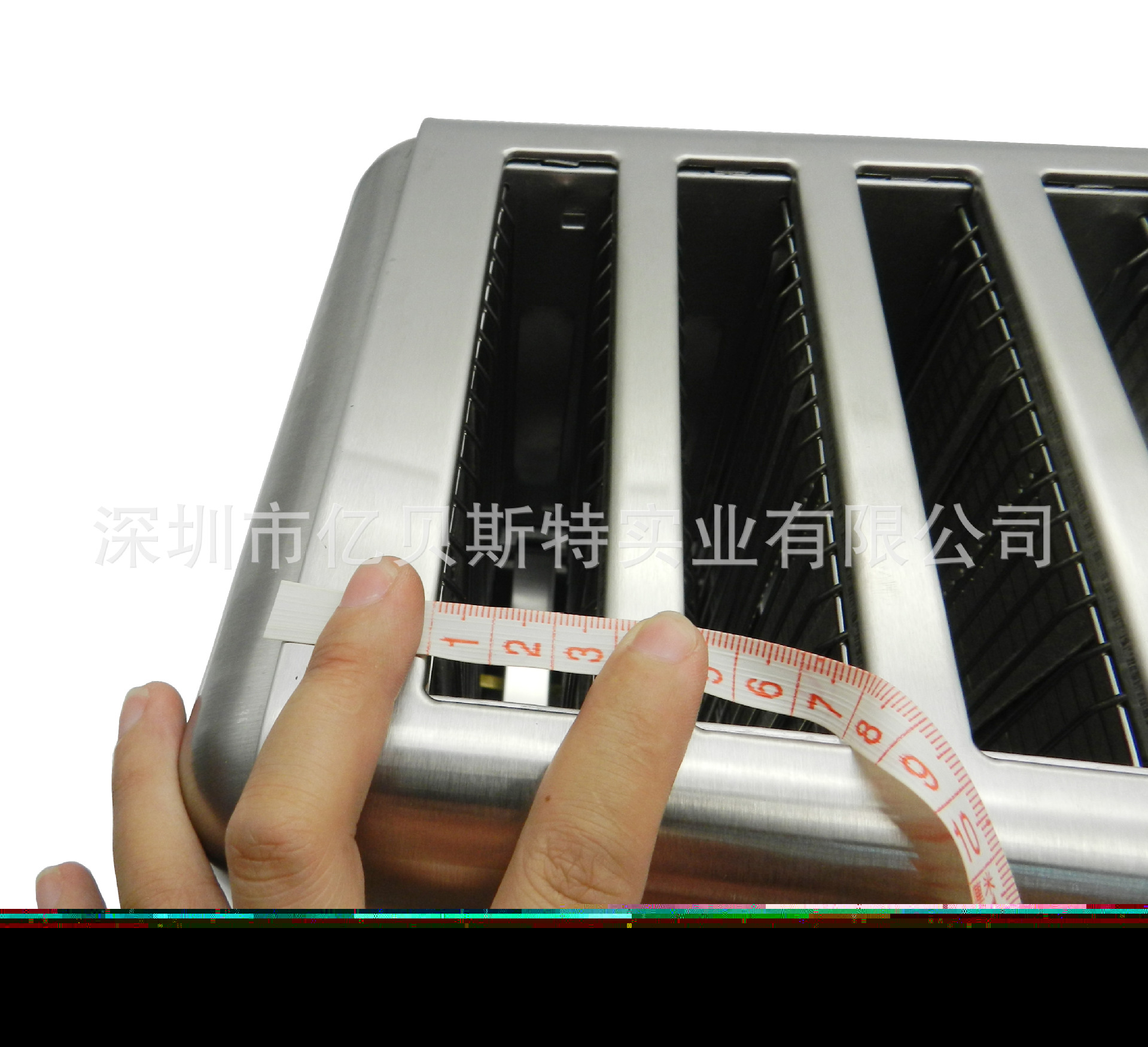 億貝斯特 商用四片多士爐不銹鋼機身商用多士爐家用