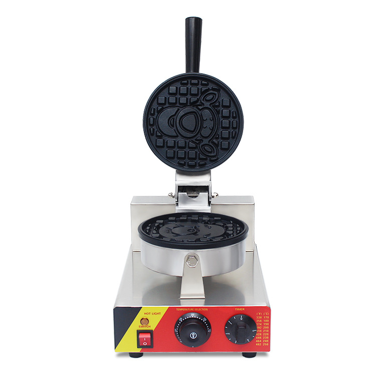新動(dòng)力卡通華夫機(jī), 華夫爐, mini waffle maker, 電餅鐺, 商用