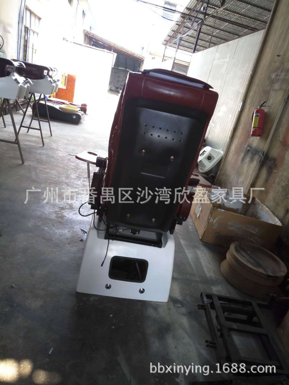 修甲美容紋眉繡睫椅子美甲足浴椅足療桑拿SPA沙發修腳美足設備