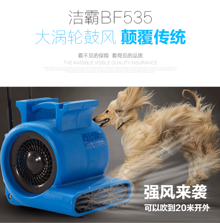 潔霸BF535地面地毯強(qiáng)力吹干機(jī)酒店衛(wèi)生間地面賓館商場吹風(fēng)機(jī)