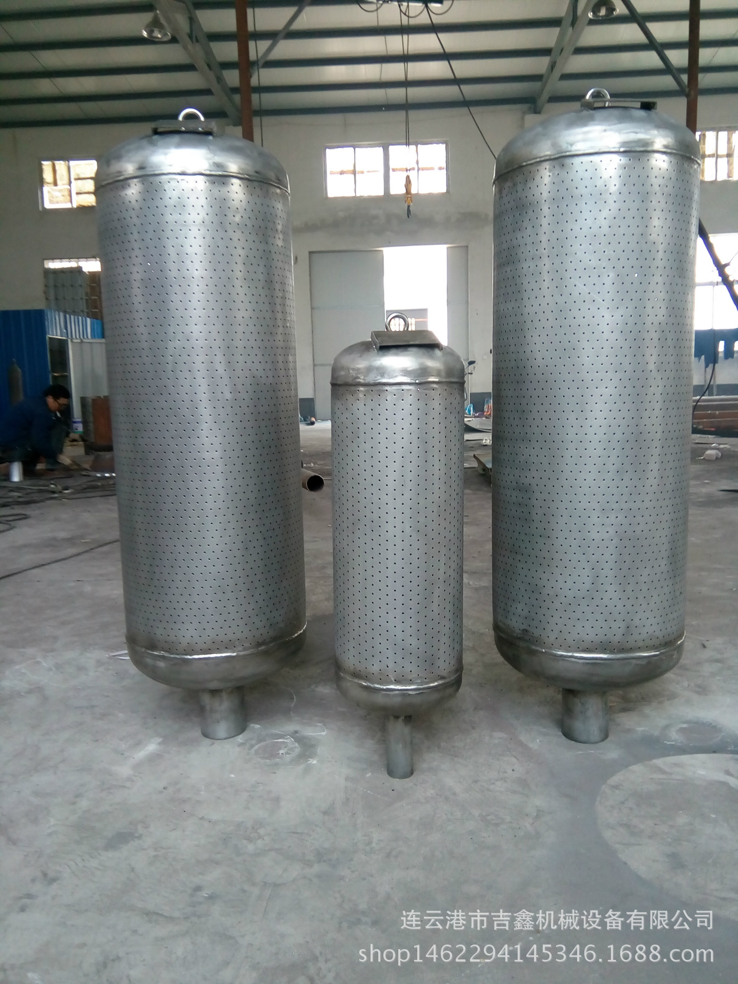 吉鑫機械直銷蒸汽消音器蒸汽排氣消音器歡迎來電咨詢 質(zhì)量有保障