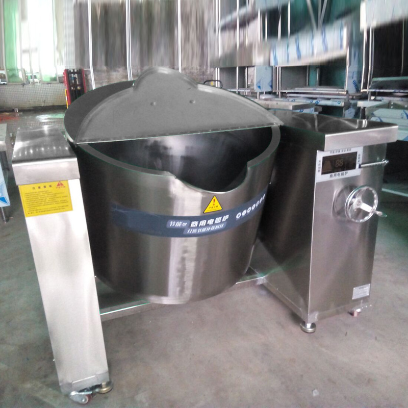 廚房設(shè)備大功率搖擺式大湯爐 商用電磁爐湯鍋加厚不銹鋼 工廠聯(lián)保