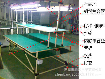 供應(yīng)東莞寮步石碣精益管工作臺(tái)、復(fù)合管工作臺(tái)雙層檢測(cè)工作臺(tái)