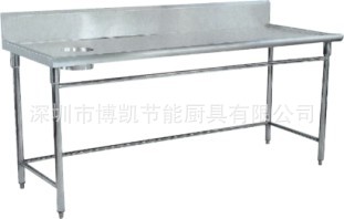 廠家直銷不銹鋼工作臺(tái)、廚房不銹鋼臺(tái)，不銹鋼斬臺(tái)、廚房柜臺(tái)