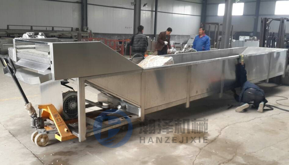 雞爪化凍機 連續(xù)式解凍池 恒溫流動凍肉化凍機 可定制加工化凍機