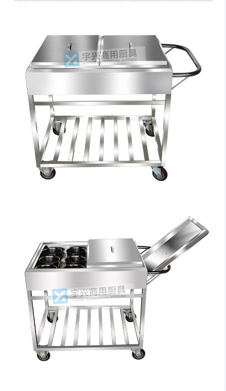 廠家直銷不銹鋼調(diào)料車 廚房調(diào)料臺(tái) 商用廚具餐車可定做