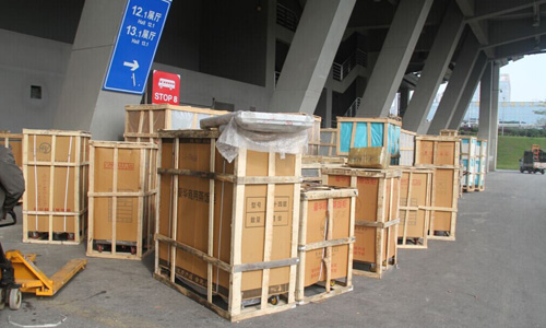 第二十一屆廣州酒店用品展覽會(huì)布置現(xiàn)場(chǎng)展品